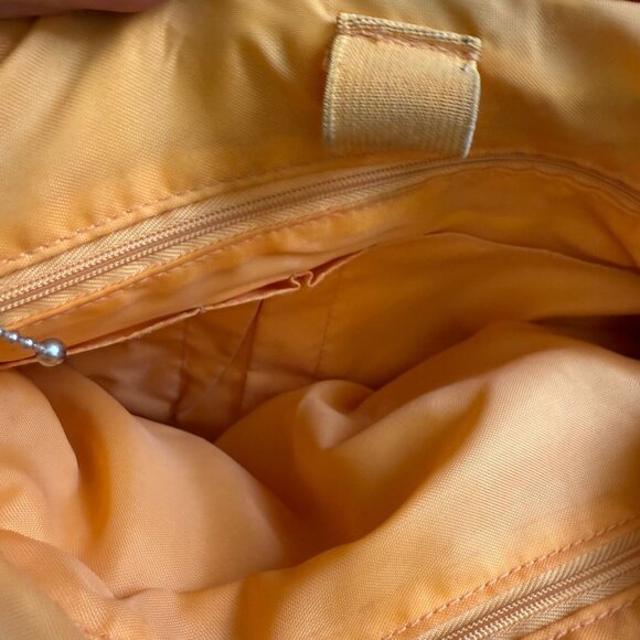 Baggallini Dual Zipper Utility Pockets Hobo Shoulder Bag Women's Red Orange - Picture 7 of 7